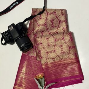 1 Gram Gold Silk Saree