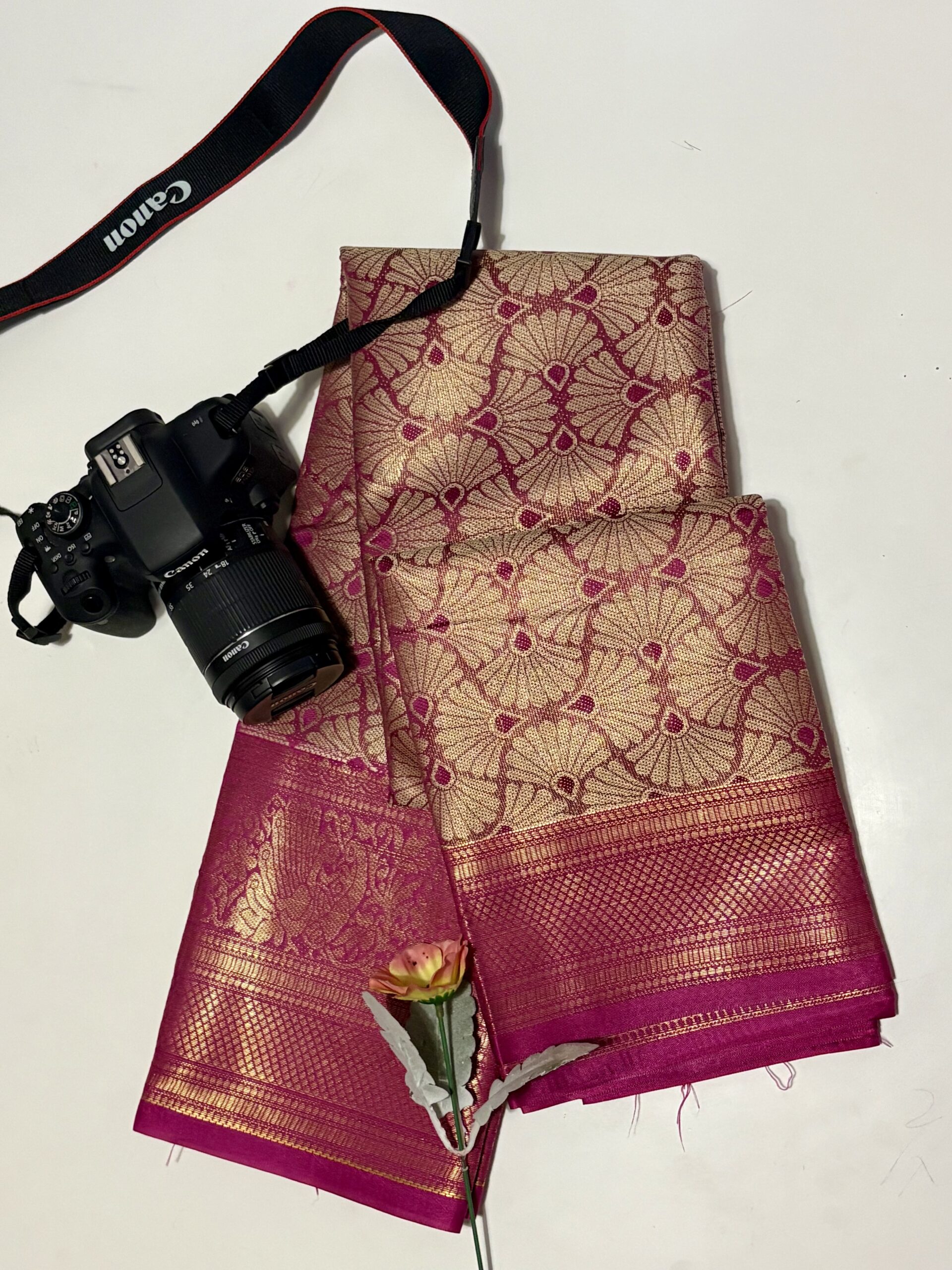 1 Gram Gold Silk Saree