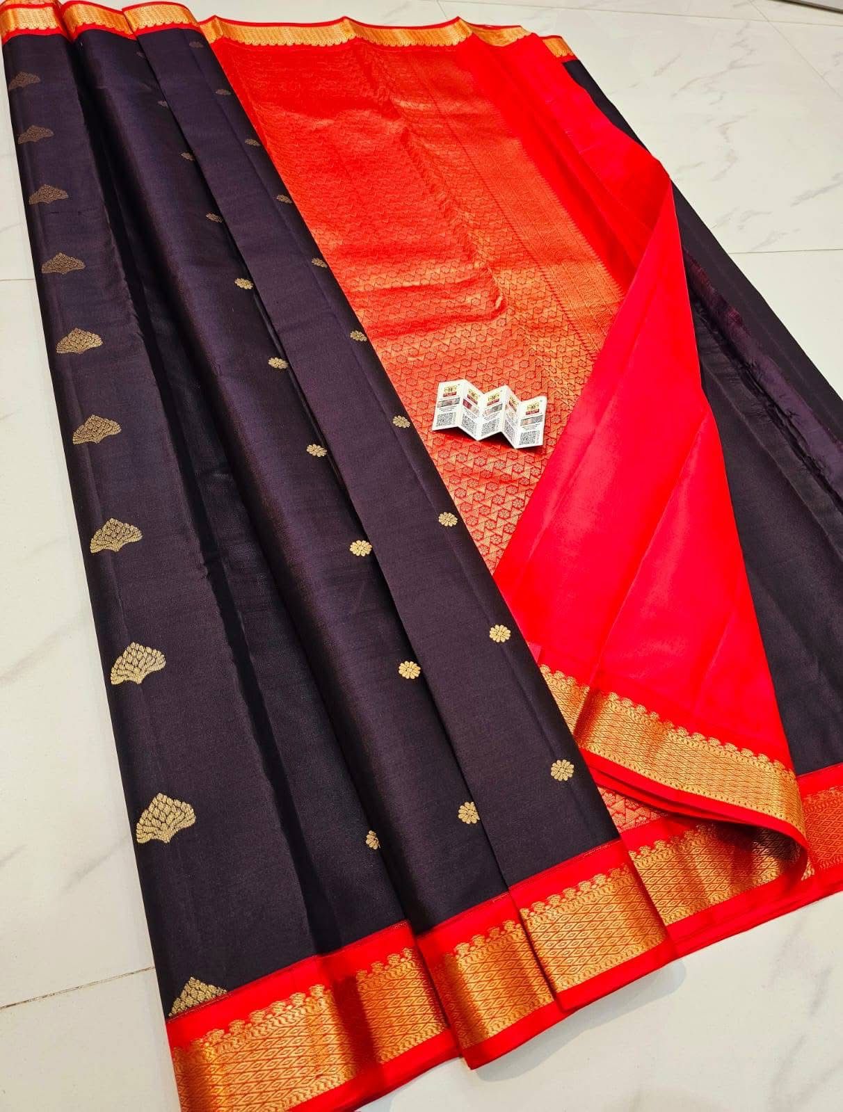 Kanchipuram-Silk-Dark-Brown