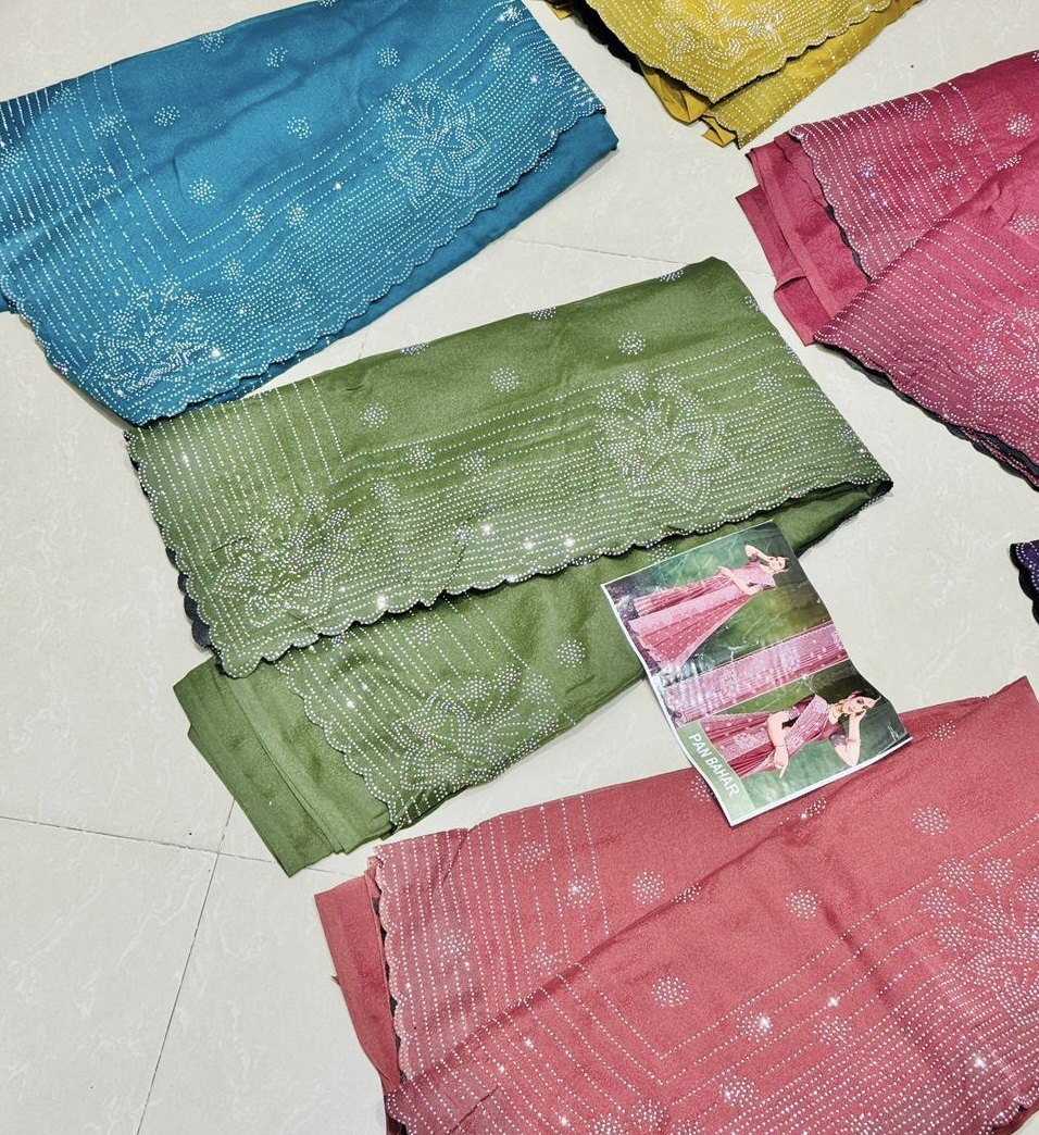 Stone Work Fancy Saree