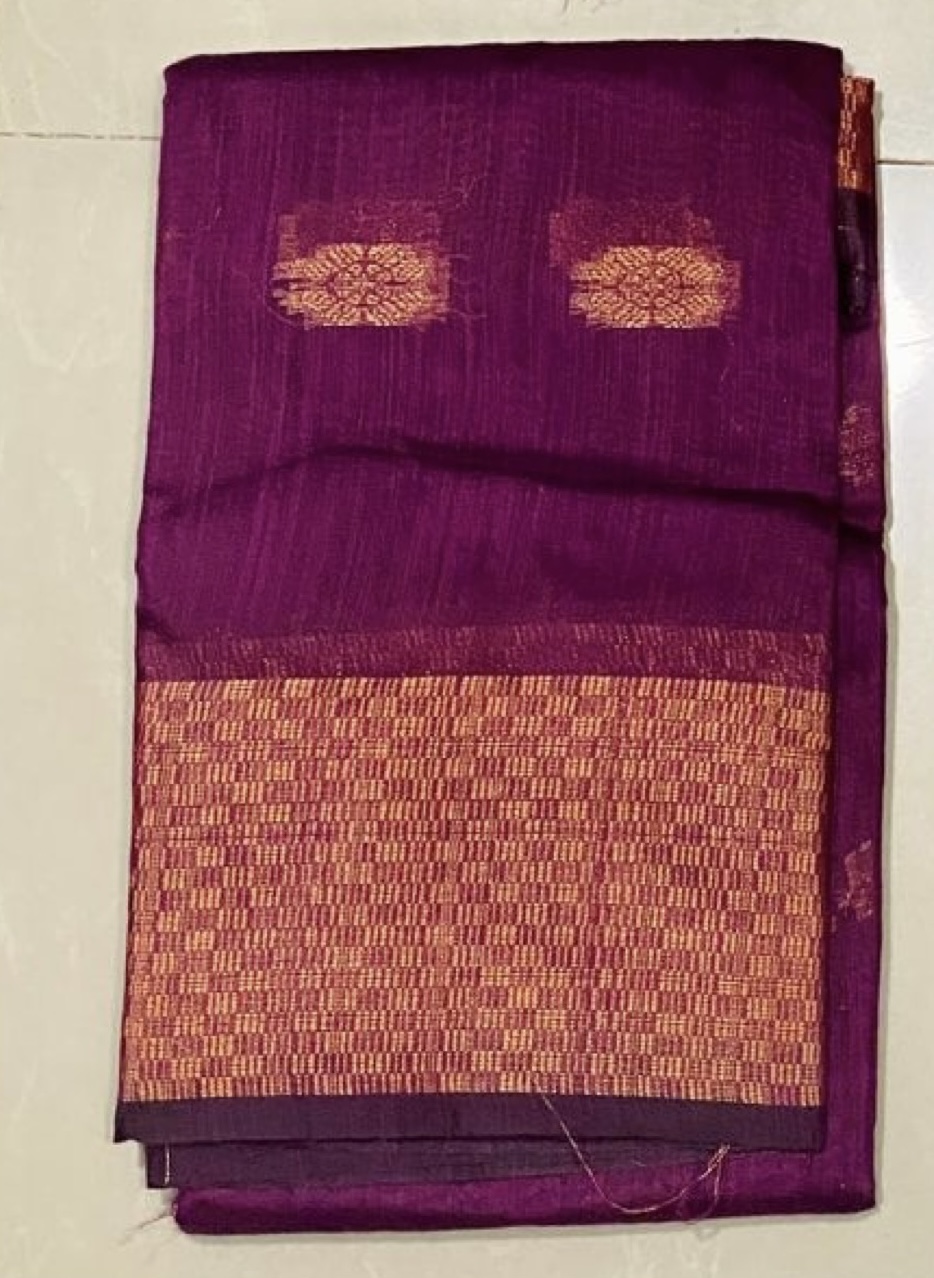 Simple Cotton Saree 03