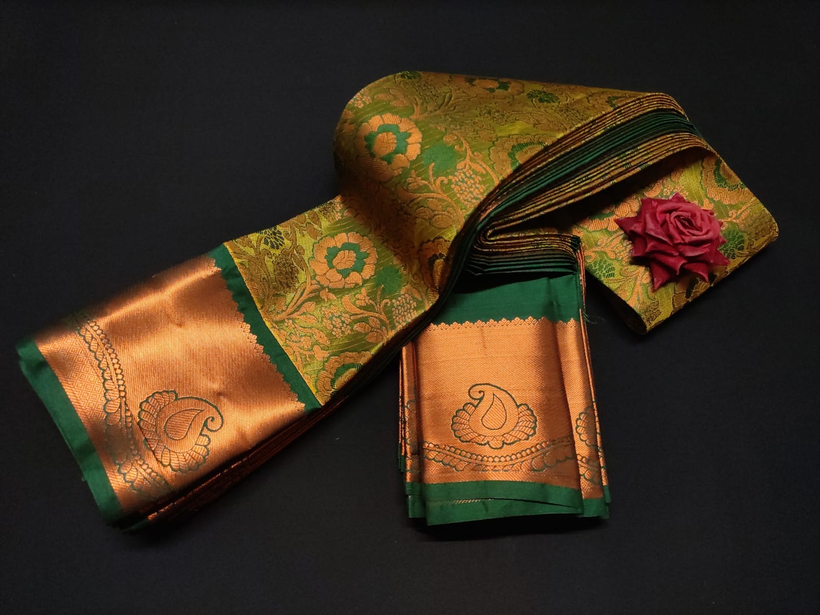Semi Kanchipuram Silk Saree 08