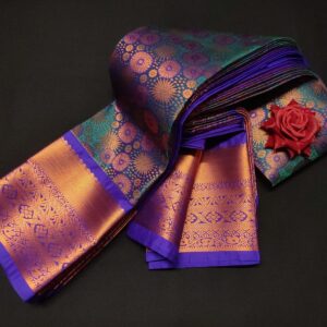 Semi Kanchipuram Silk Saree 10