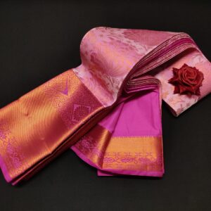 Semi Kanchipuram Silk Saree 12