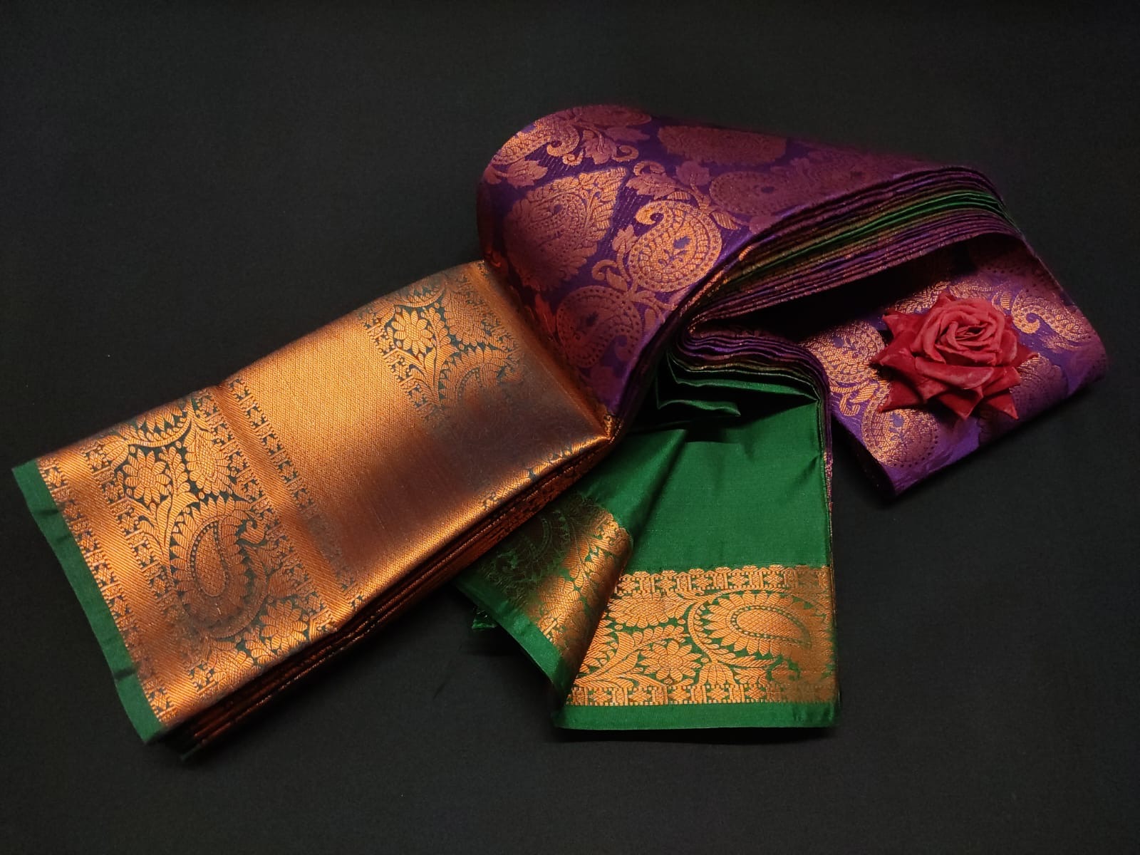 Semi Kanchipuram Silk Saree 07