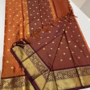 Semi kanchipuram Soft Silk