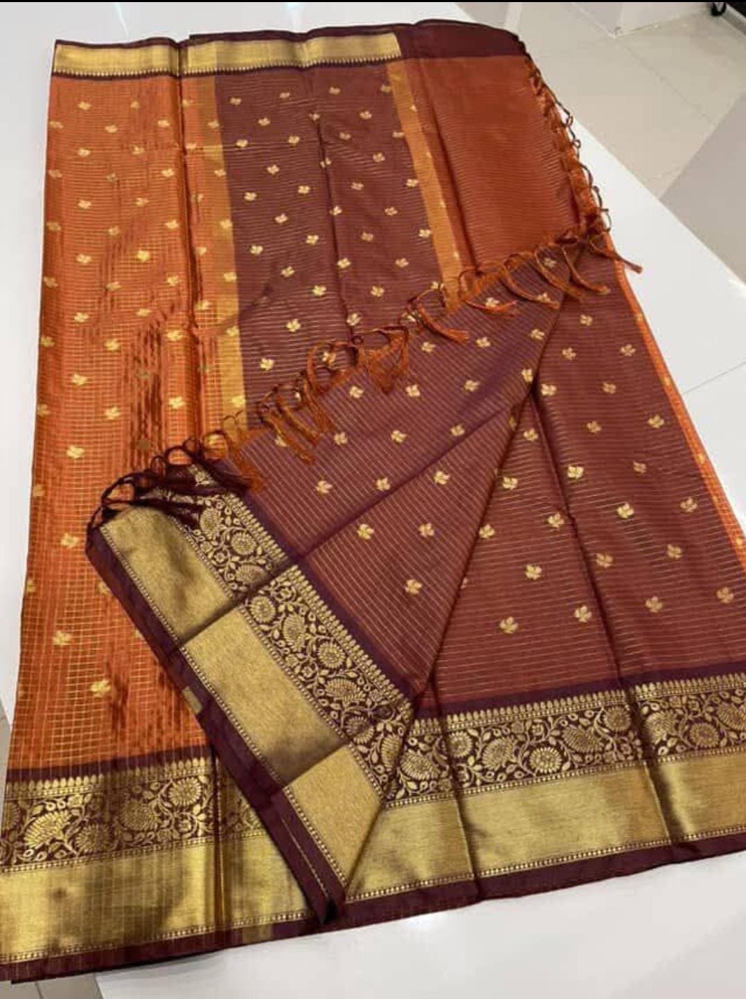 Semi kanchipuram Soft Silk