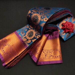 Semi Kanchipuram Silk Saree 11