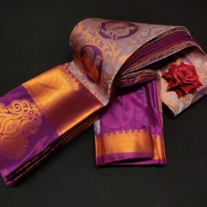 Semi Kanchipuram Silk Saree 13