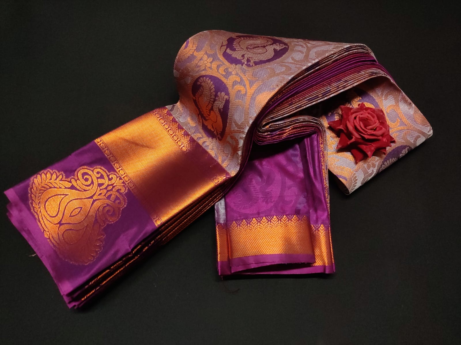 Semi Kanchipuram Silk Saree 13