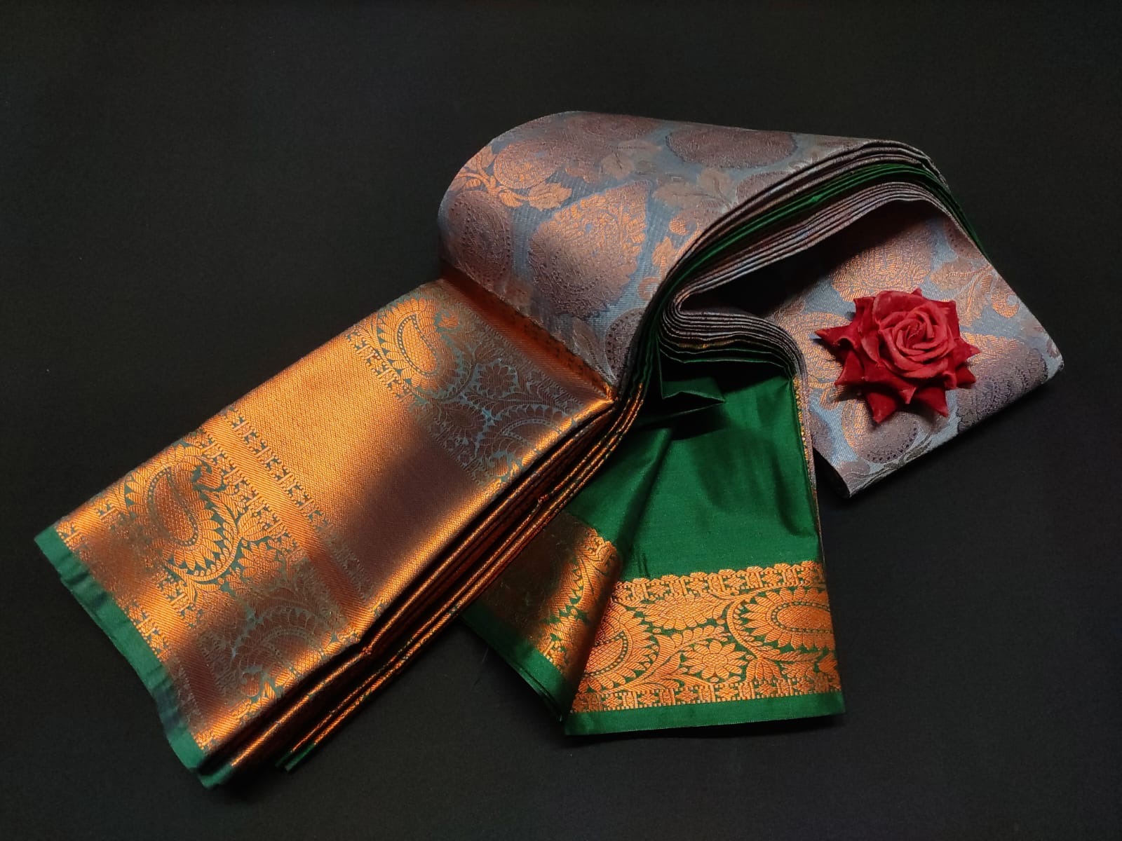 Semi Kanchipuram Silk Saree 06
