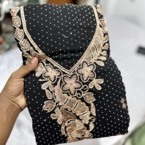 Stone Work Shalwar Material