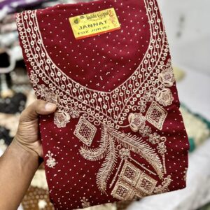 Stone Work Shalwar Material