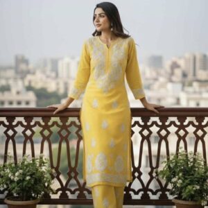 Pure Cotton Kurta Set 01
