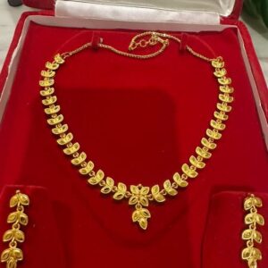Leaf & Flower Jewelry Set
