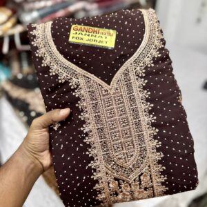 Stone Work Shalwar Material