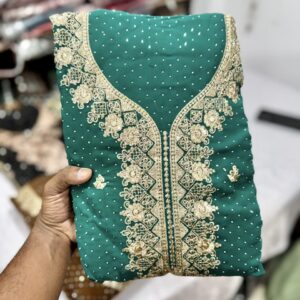 Stone Work Shalwar Material